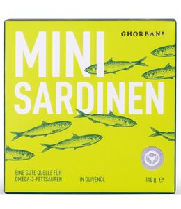 Ghorban, Mini Sardinen in Olivenöl