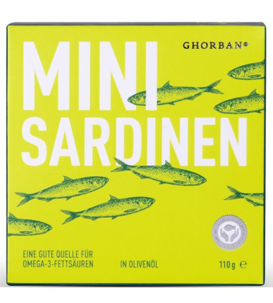 Ghorban, Mini Sardinen in Olivenöl