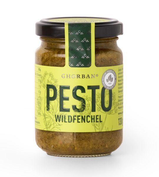 Ghorban Wildfenchelpesto vegan, 130 g