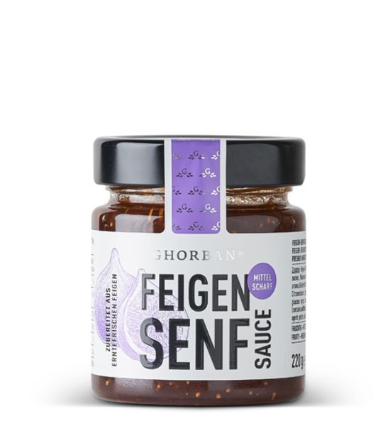 Ghorban Feigensenf mittelscharf