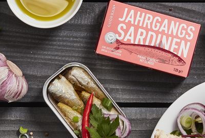 Ghorban Pesto Sardinen pikant