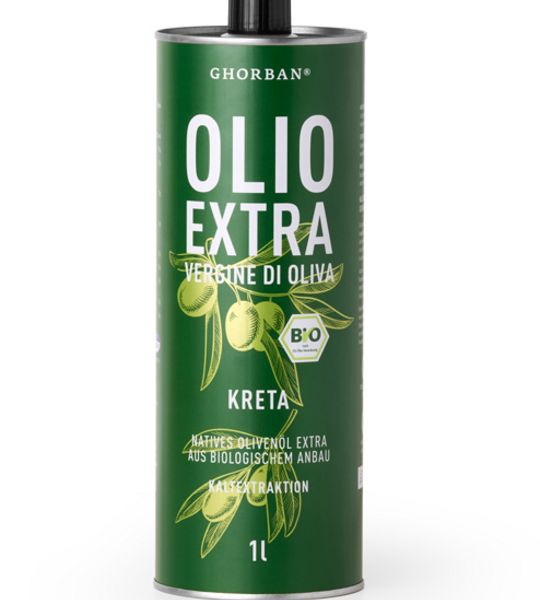 Ghorban, Olio Extra Vergine di Oliva – Kreta, BIO 1l