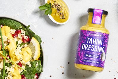 Ghorban Salatdressing Tahini Curry