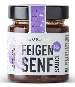 Ghorban Feigensenf mittelscharf