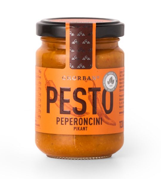 Ghorban Peperoncinopesto vegan, 130 g Ghorban Peperoncinopesto vegan, 130 g