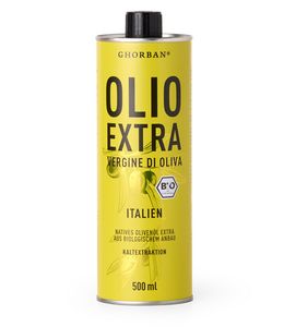 Ghorban, Olio Extra Vergine di Oliva - Italien BIO 500 ml