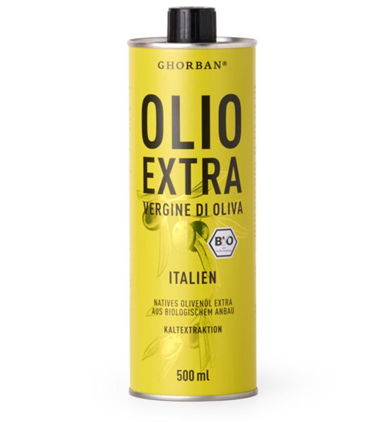 Ghorban, Olio Extra Vergine di Oliva - Italien BIO 500 ml