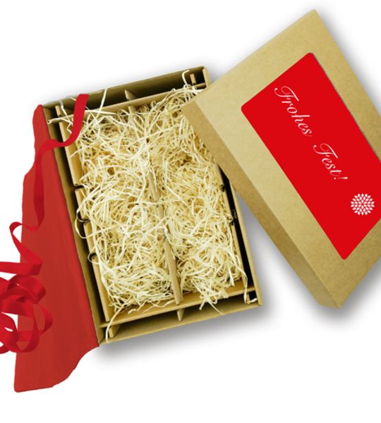 corviscom Geschenkschatulle Mini 2er Weihnachten