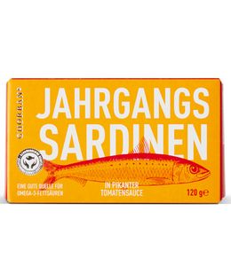 Ghorban Jahrgangssardinen in Tomatensauce