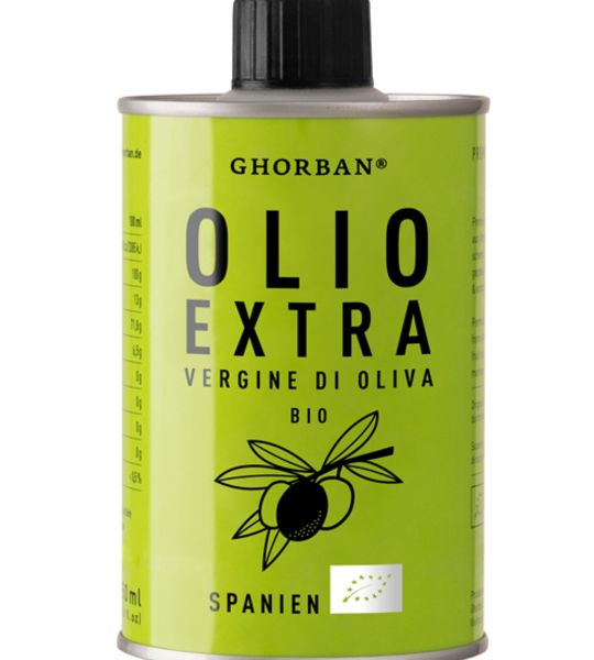 Ghorban, Olio Extra Vergine di Oliva - Spanien BIO, 250 ml