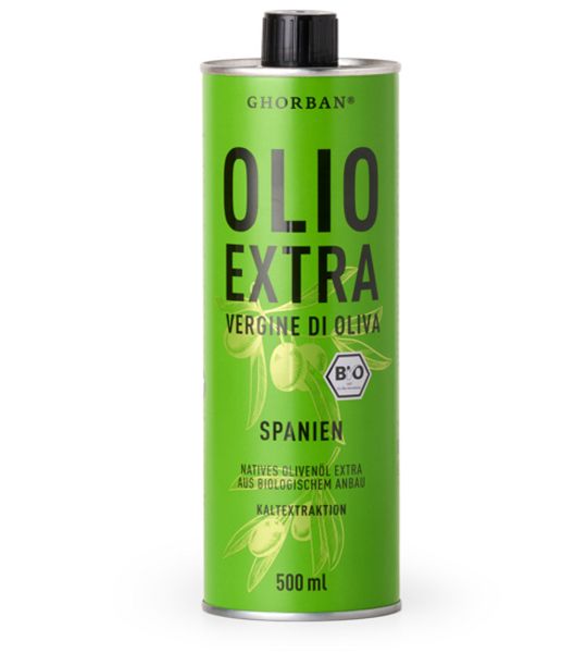 Ghorban, Olio Extra Vergine di Oliva - Spanien BIO, 500 ml